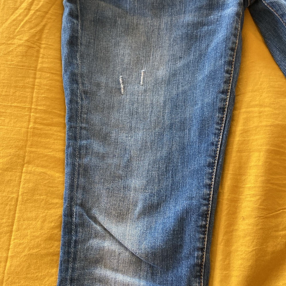 R13 asymmetrical zipper skinny jeans - Picture 4 of 4